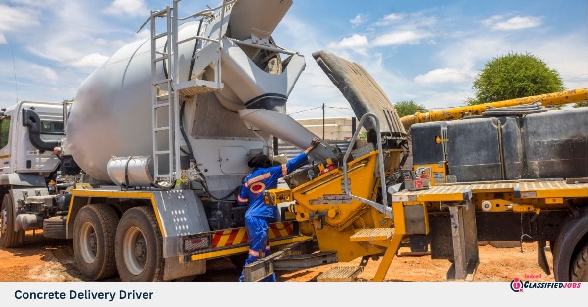 Concrete Delivery Driver