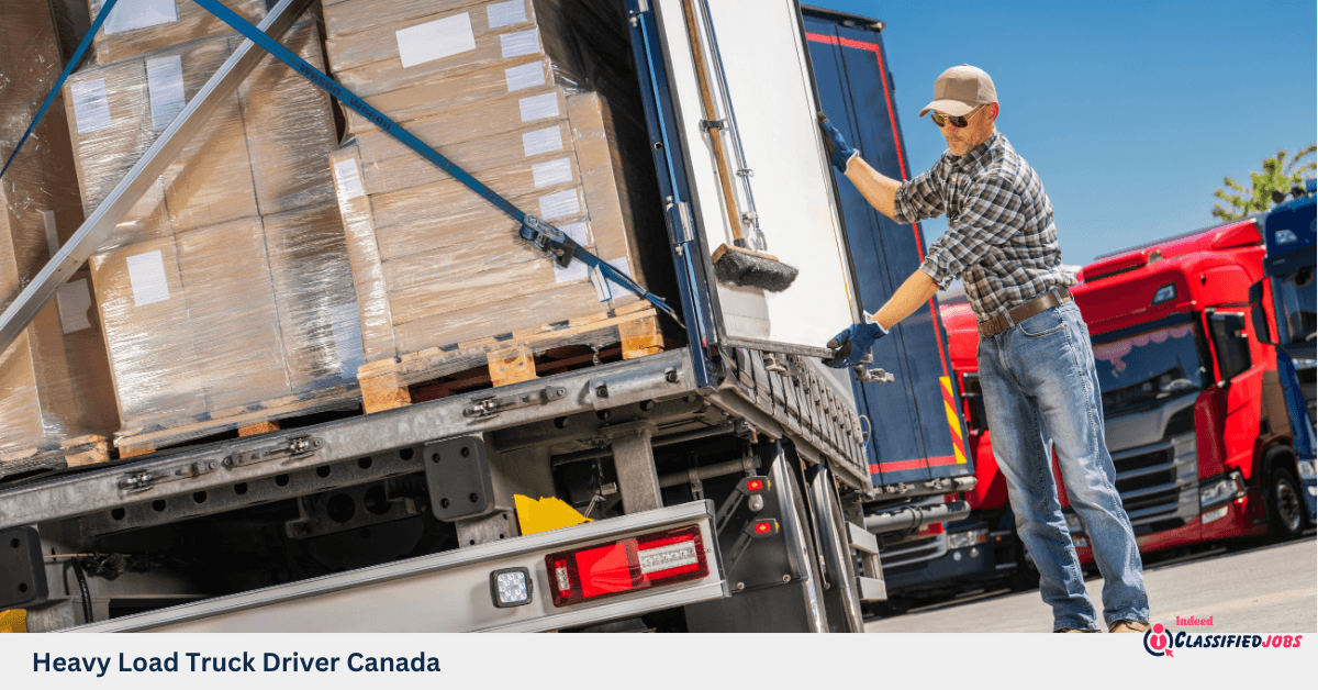 Heavy Load Truck Driver Canada
