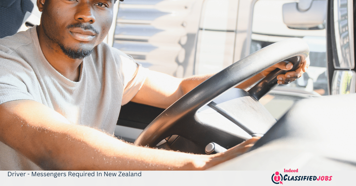 Driver - Messengers Required In New Zealand