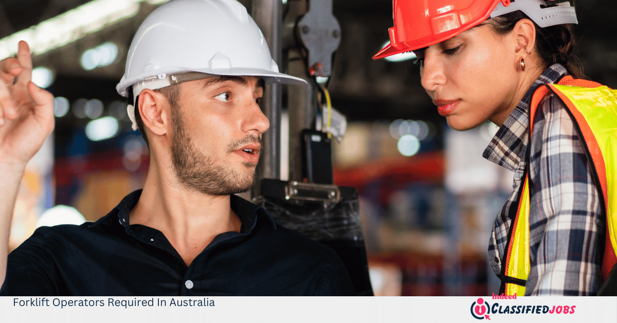 Forklift Operators Required In Australia