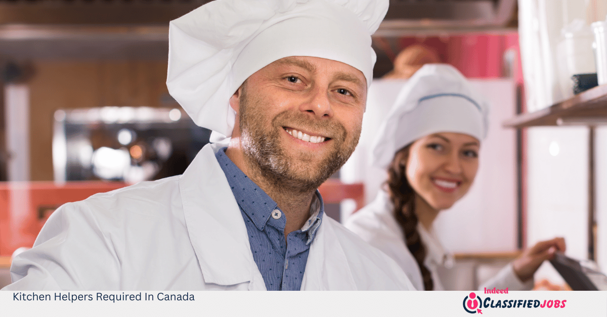 Kitchen Helpers Required In Canada