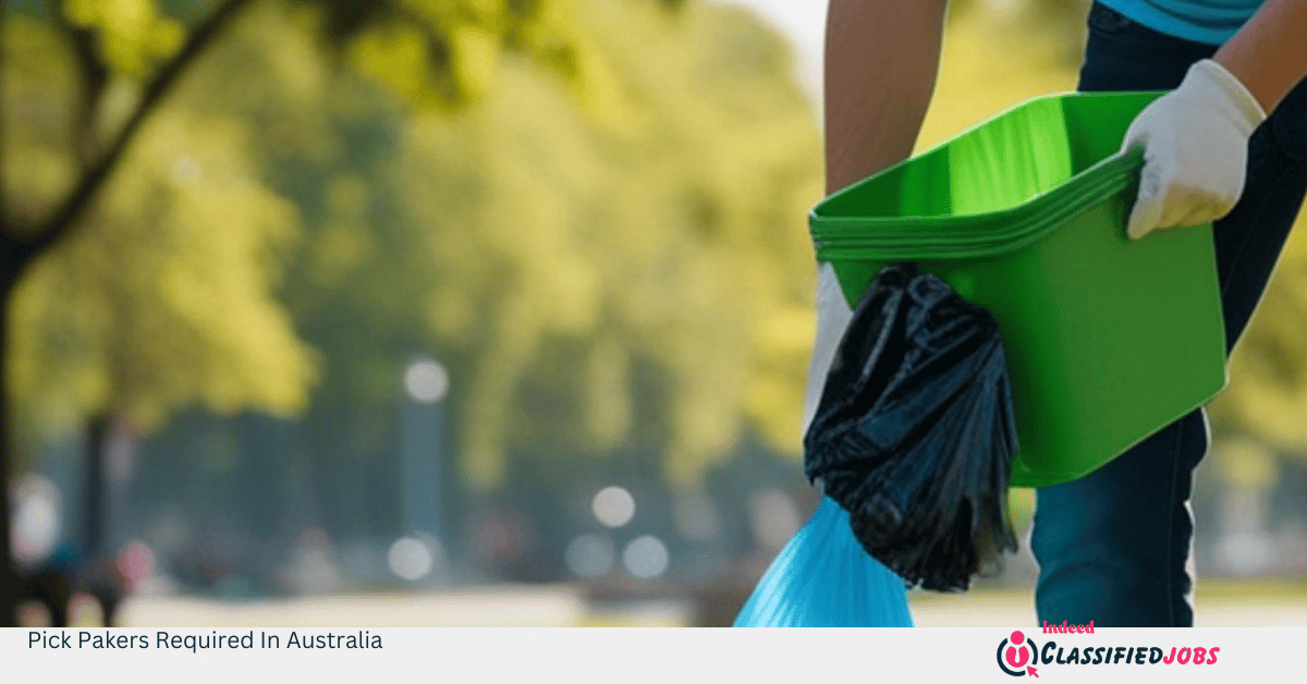 Pick Pakers Required In Australia