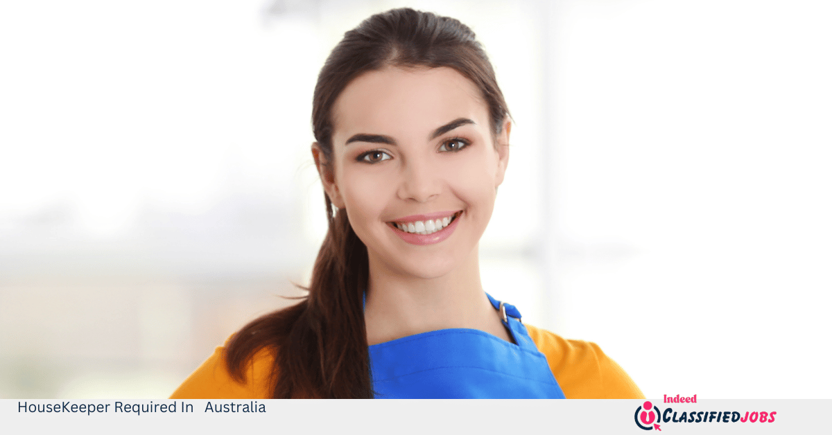 HouseKeeper Required In Australia