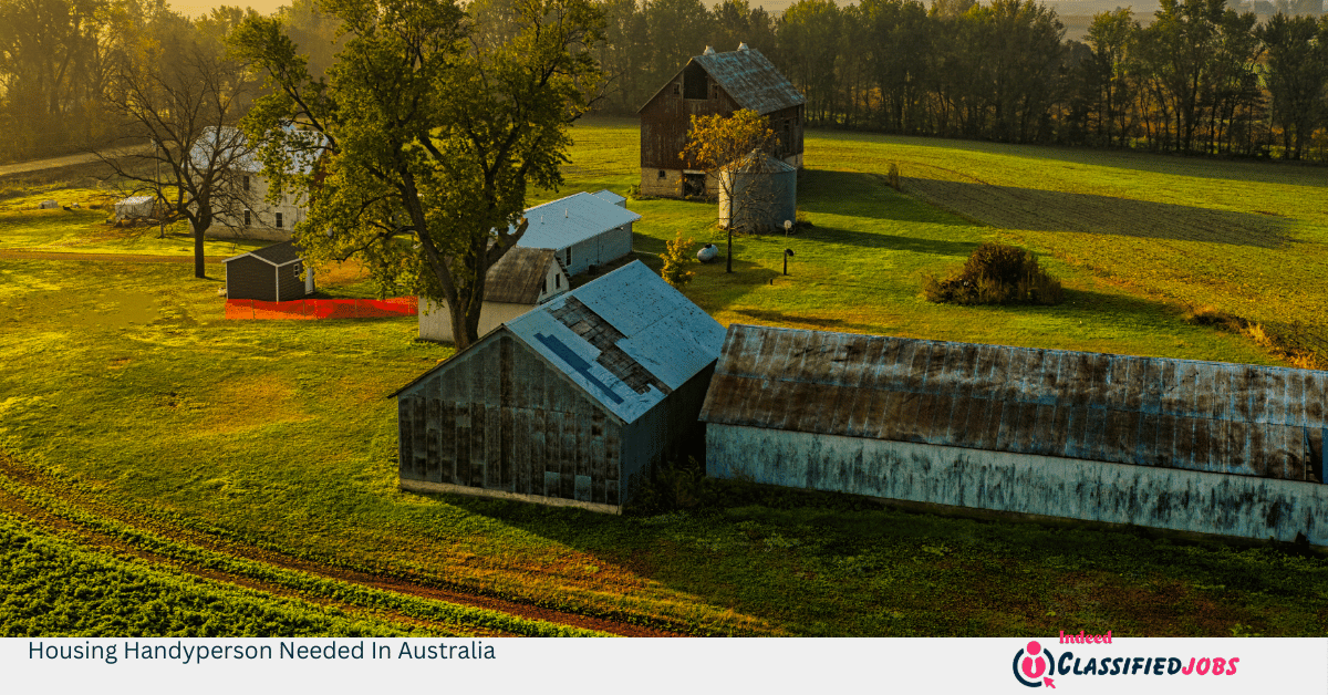 Housing Handyperson Needed In Australia