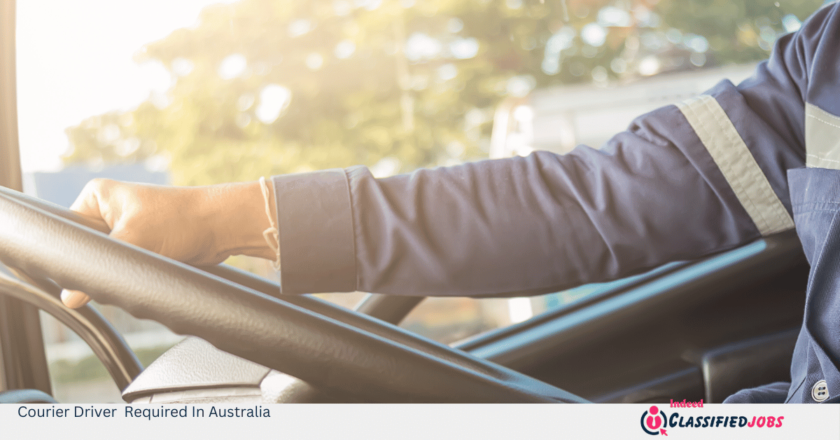 Courier Driver Required In Australia