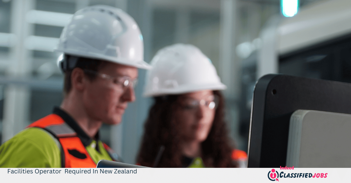 Facilities Operator Required In New Zealand
