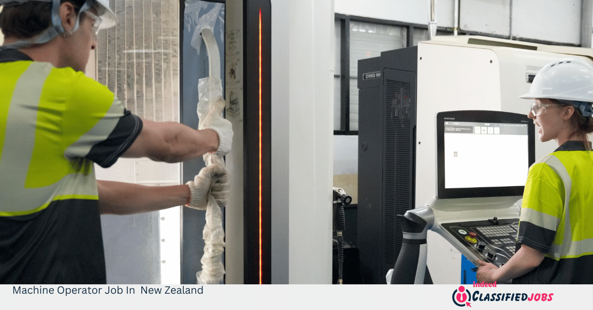 Machine Operator Job In New Zealand