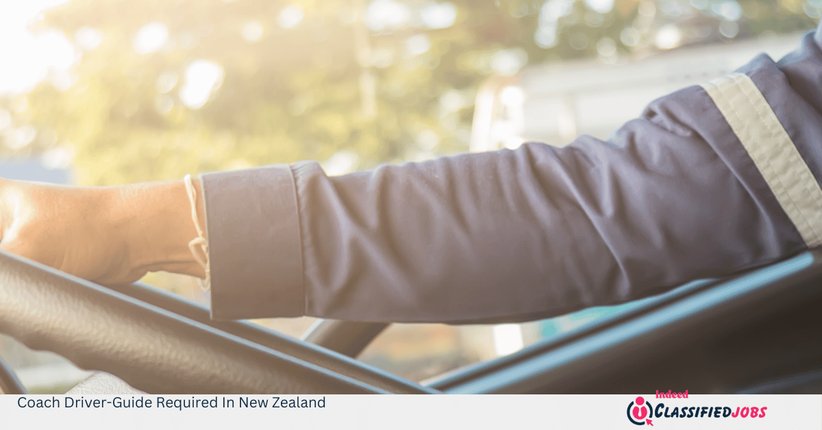 Coach Driver-Guide Required In New Zealand