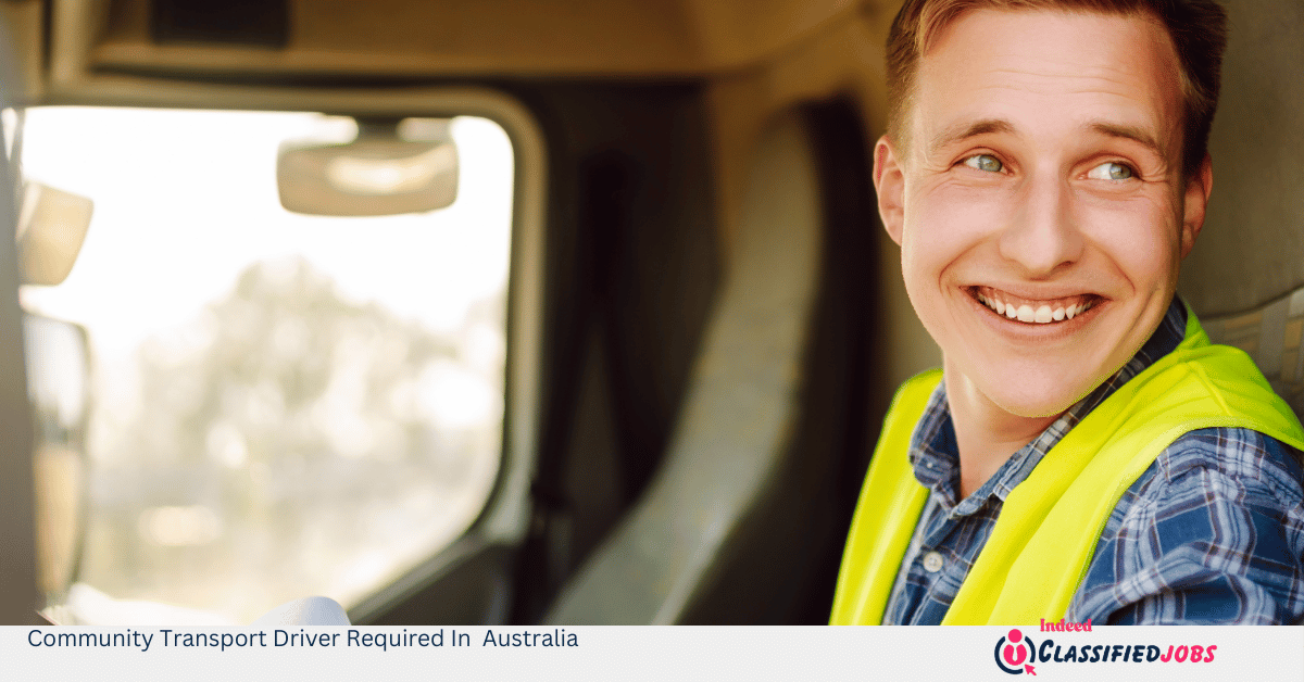 Community Transport Driver Required In Australia