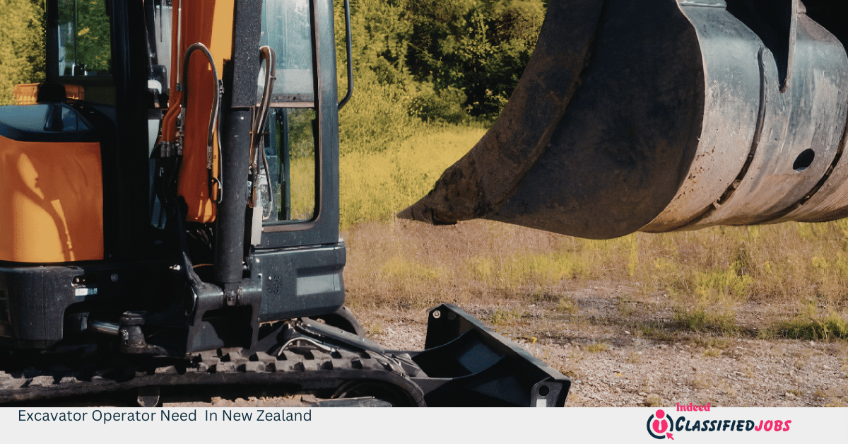 Excavator Operator Need In New Zealand