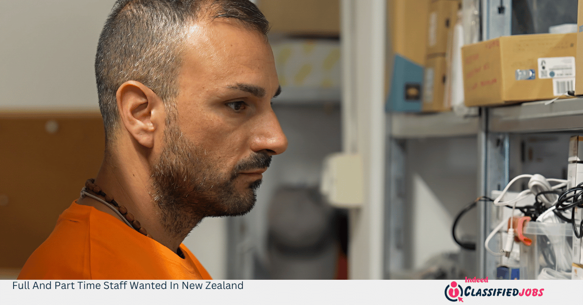 Full And Part Time Staff Wanted In New Zealand