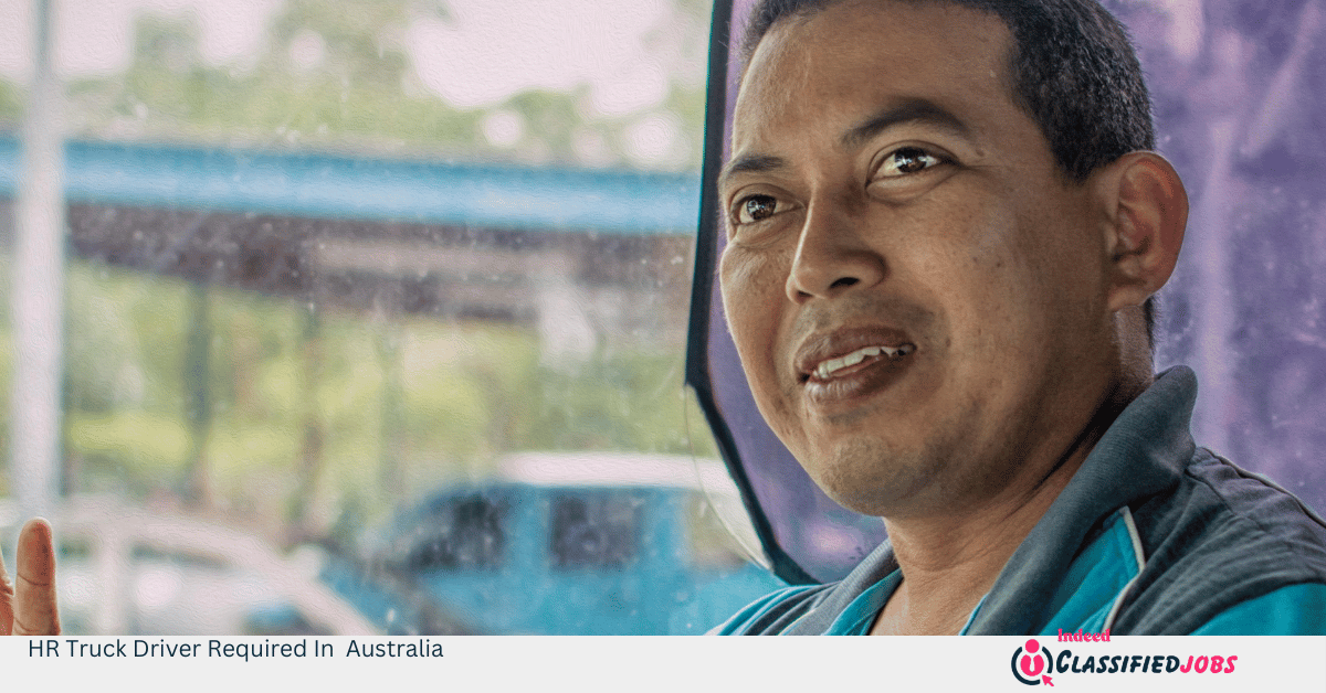 HR Truck Driver Required In Australia