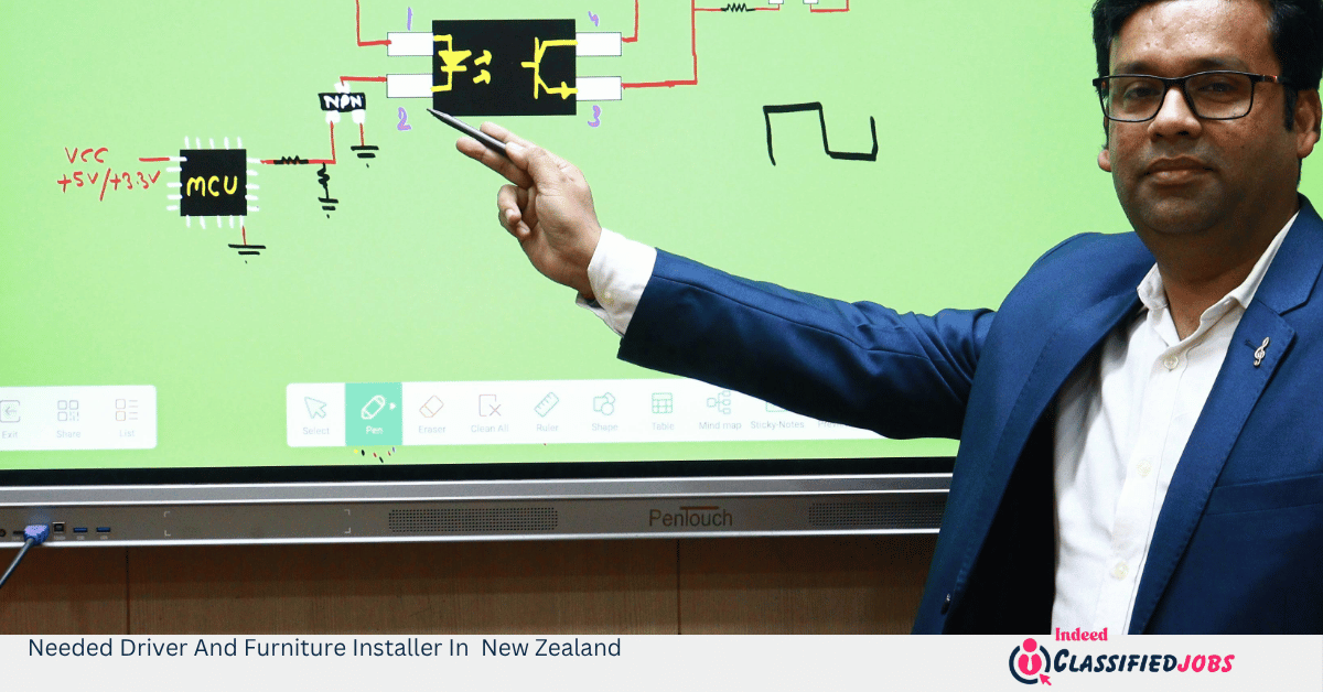 Needed Driver And Furniture Installer In New Zealand