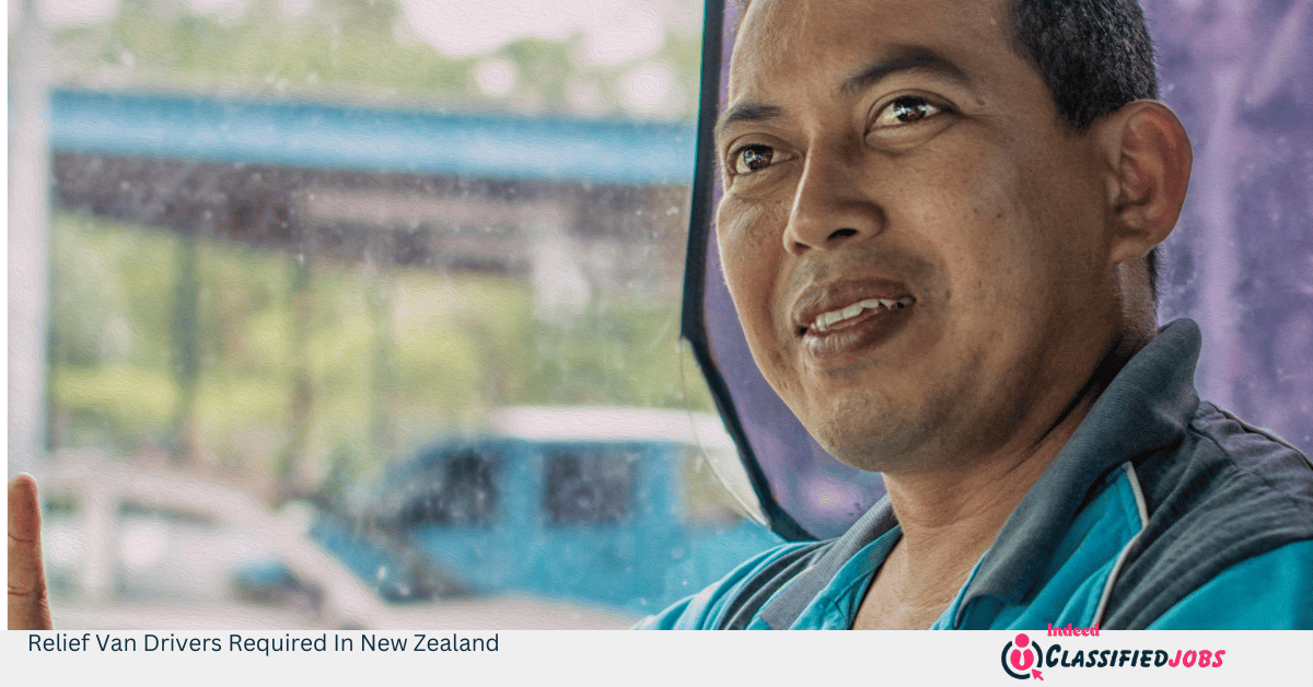 Relief Van Drivers Required In New Zealand