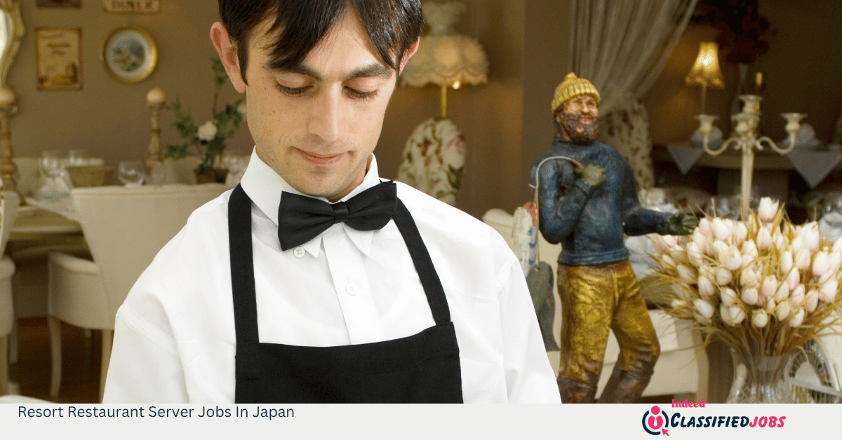 Resort Restaurant Server Jobs In Japan